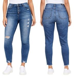 Kut From The Kloth Connie Fab Ab High Rise Ankle Skinny Jeans Size 14